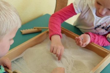 Sandspiel für drinnen
